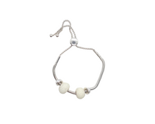 Charger l'image dans la galerie, Pearl Charm Slider Bracelet Set