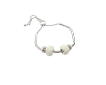 Charger l'image dans la galerie, Pearl Charm Slider Bracelet Set