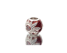Charger l'image dans la galerie, Murano Glass Sparkling Red Charms Bead