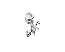 Charger l'image dans la galerie, Alphabet "N" Zirconia Charm