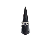 Charger l&#39;image dans la galerie, Sterling Silver With Rhodium Amethyst Stone Ring, Earrings &amp; Necklaces Set
