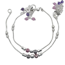 Charger l&#39;image dans la galerie, Kids Delicate Payal Anklets Pair
