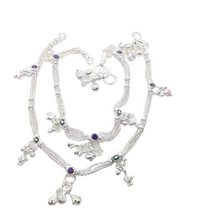 Charger l&#39;image dans la galerie, Delicate Payal Anklets Pair
