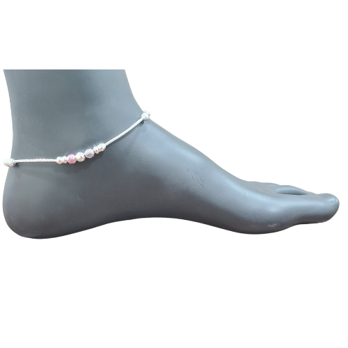 Delicate Payal Anklets Pair