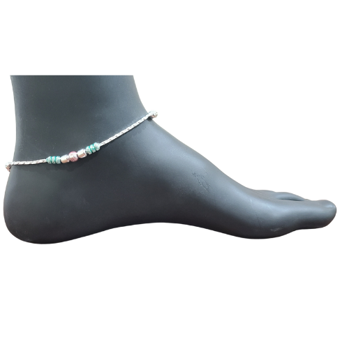 Delicate Payal Anklets Pair