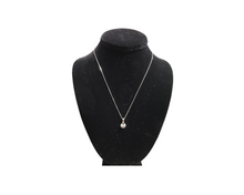 Charger l&#39;image dans la galerie, Sterling Silver Rhodium Marquise Shape Stone Set
