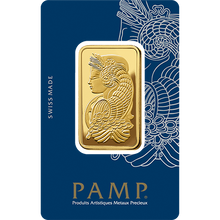 Charger l&#39;image dans la galerie, Pamp Suisse Lady Fortuna Gold Bar
